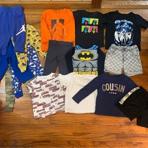 Baby Toddler Boy Clothes 15 Pc Bundle
4 SS Shirts
6 Pants
2 Shorts
3 LS Shirts